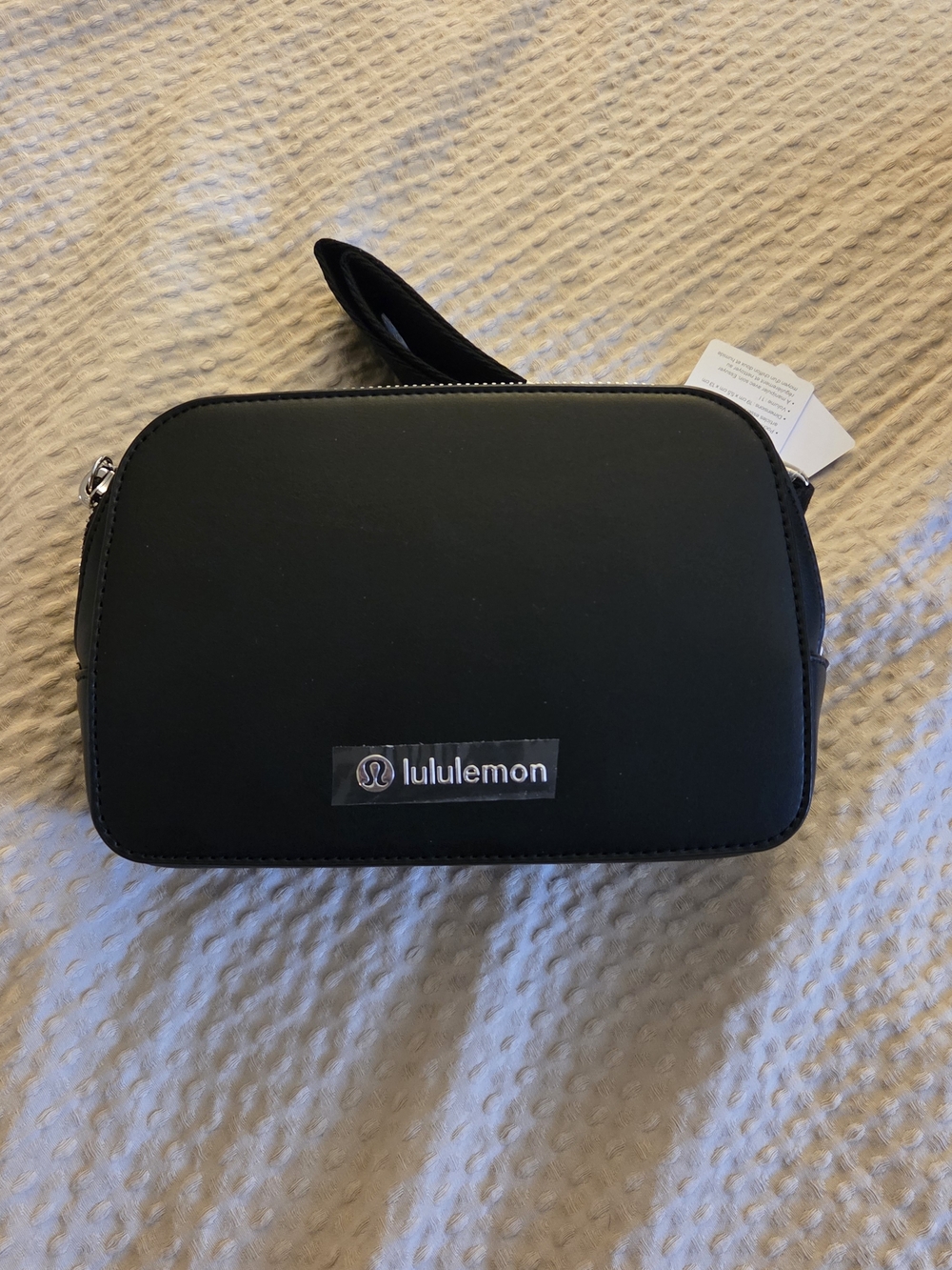 NWT Lululemon Everywhere Belt Bag 1L *Cactus Leather Black/Silver